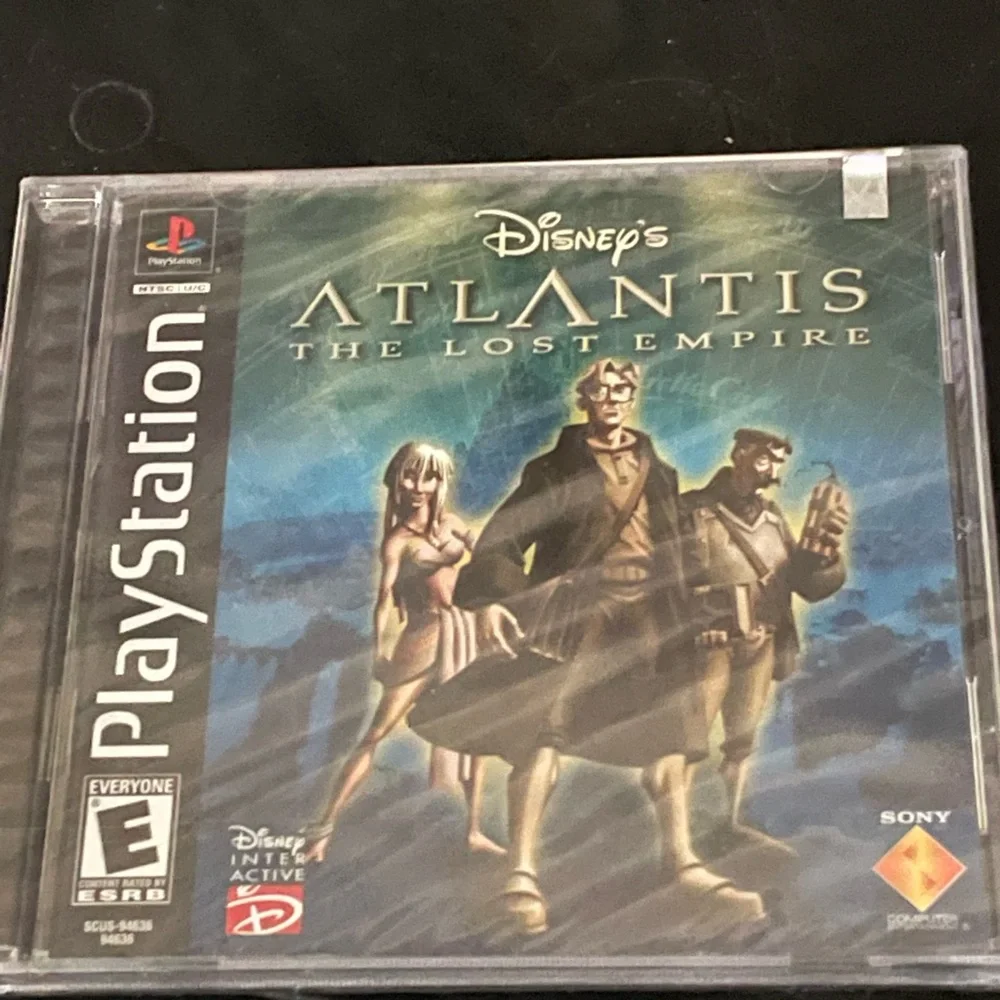 Disney’s Atlantis New, Factory Sealed For PlayStation One, PS1, PSX
